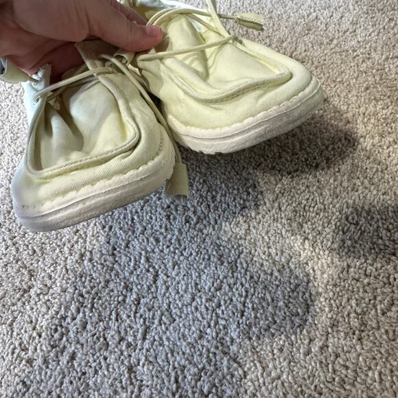 Hey Dude Wendy Light Yellow Women's Slip On Loafers Shoes Size 8 Anise Easy On - Picture 3 of 9